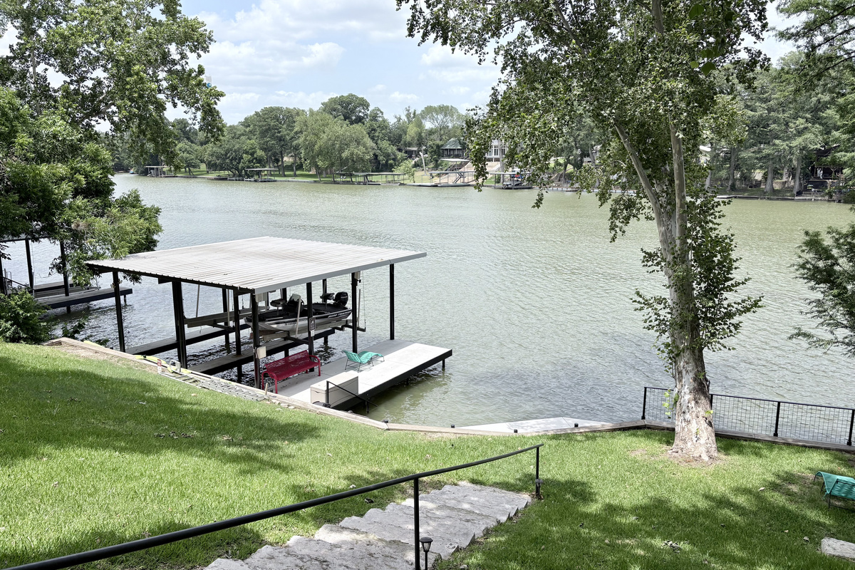 View from back porch