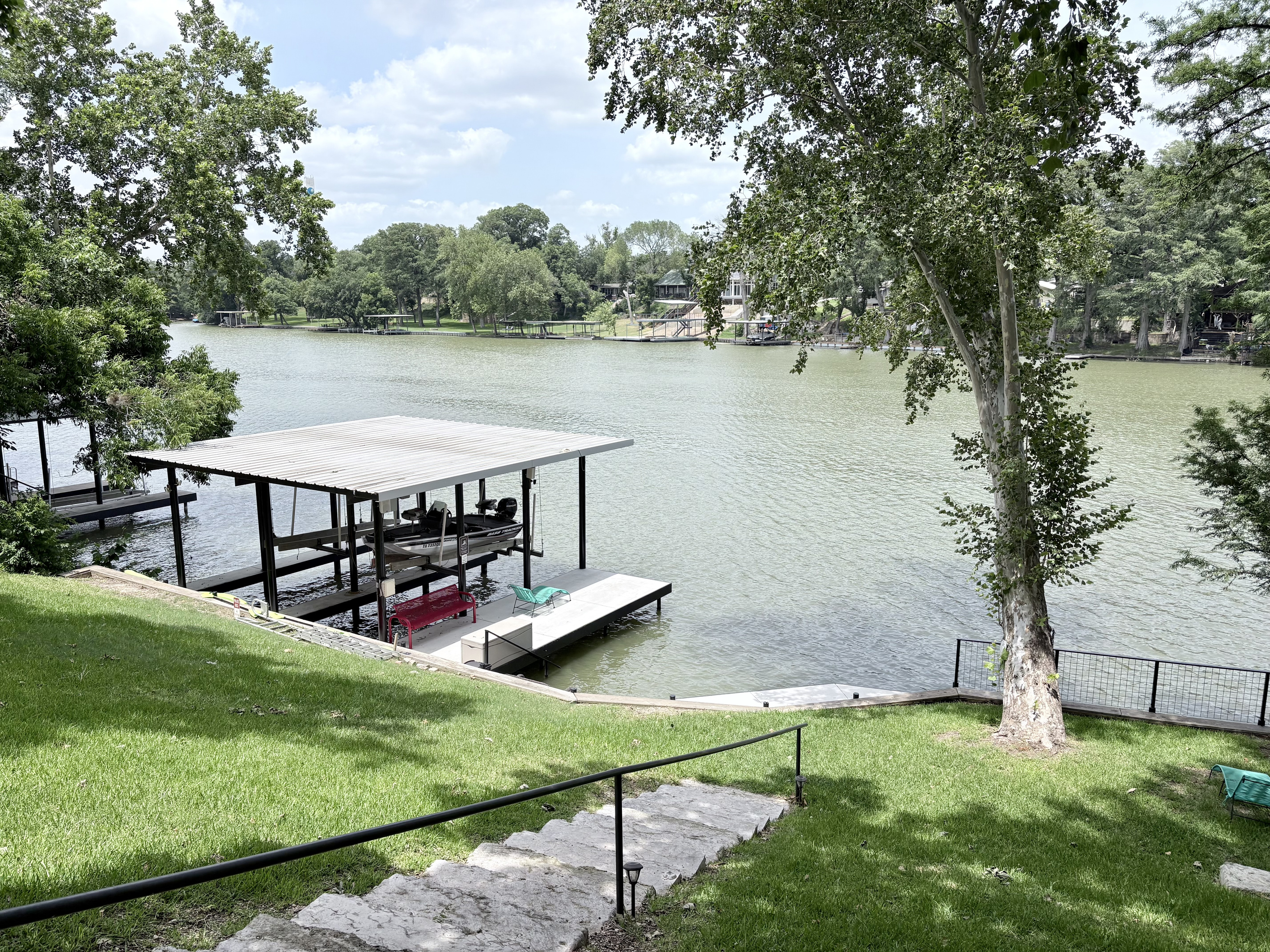 View from back porch