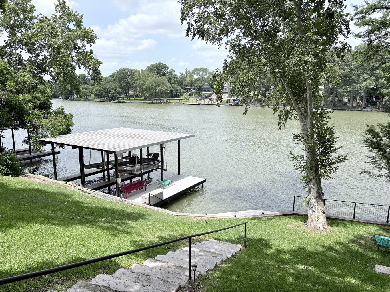 View from back porch
