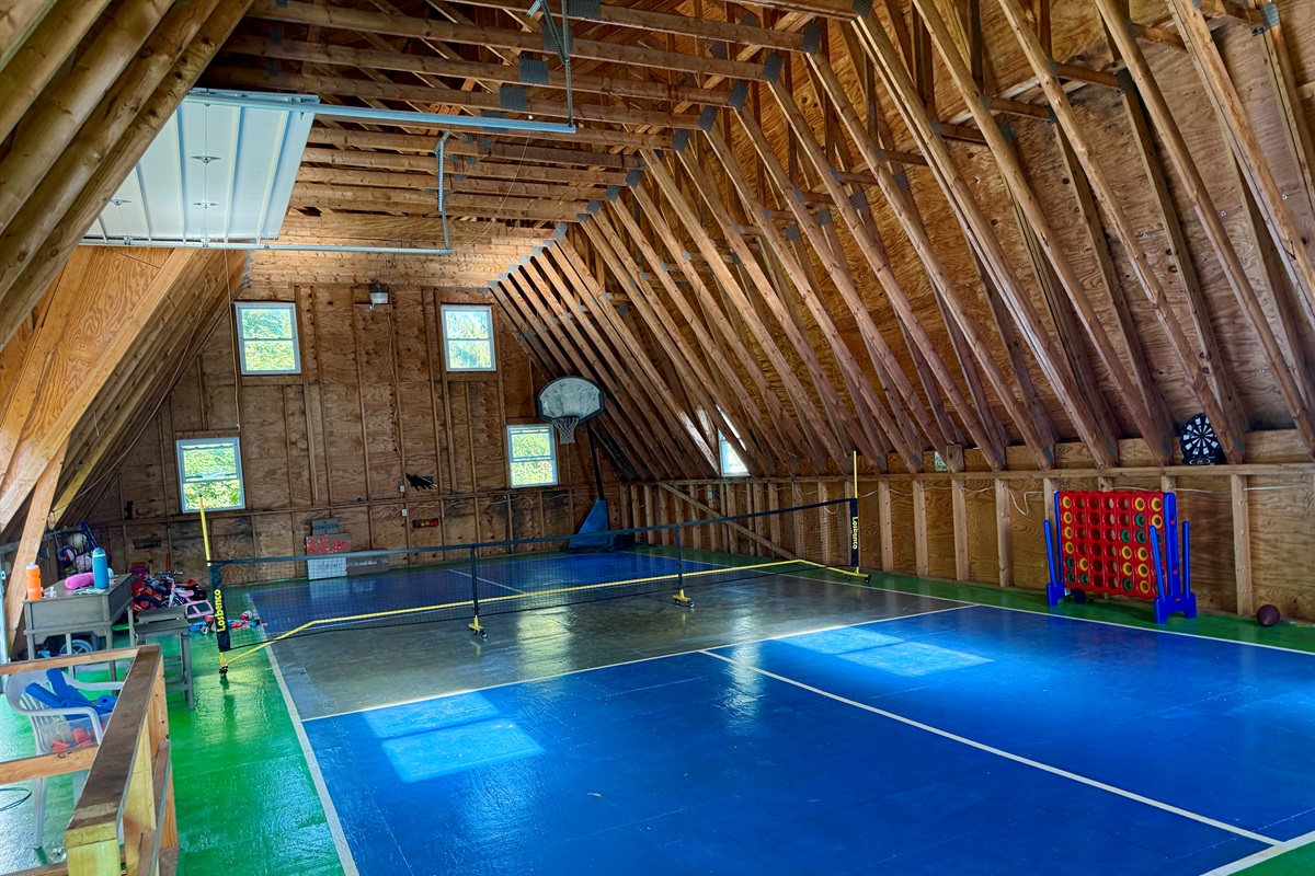 Pickleball and basketball!