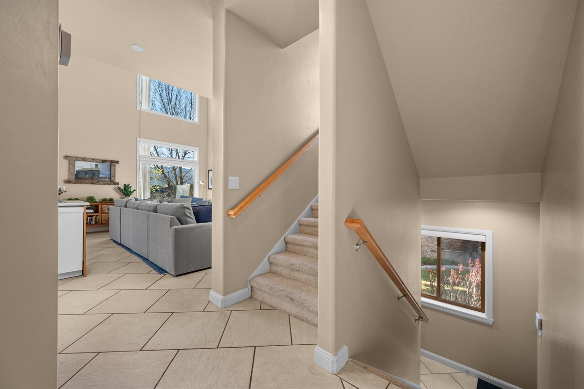 Multi-level layout designed for comfort, privacy, and easy gathering with family and friends.