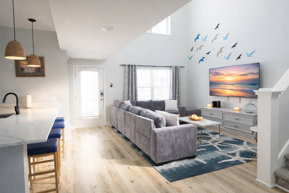 Plenty of room for the whole family to spread out, unwind and feel right at home