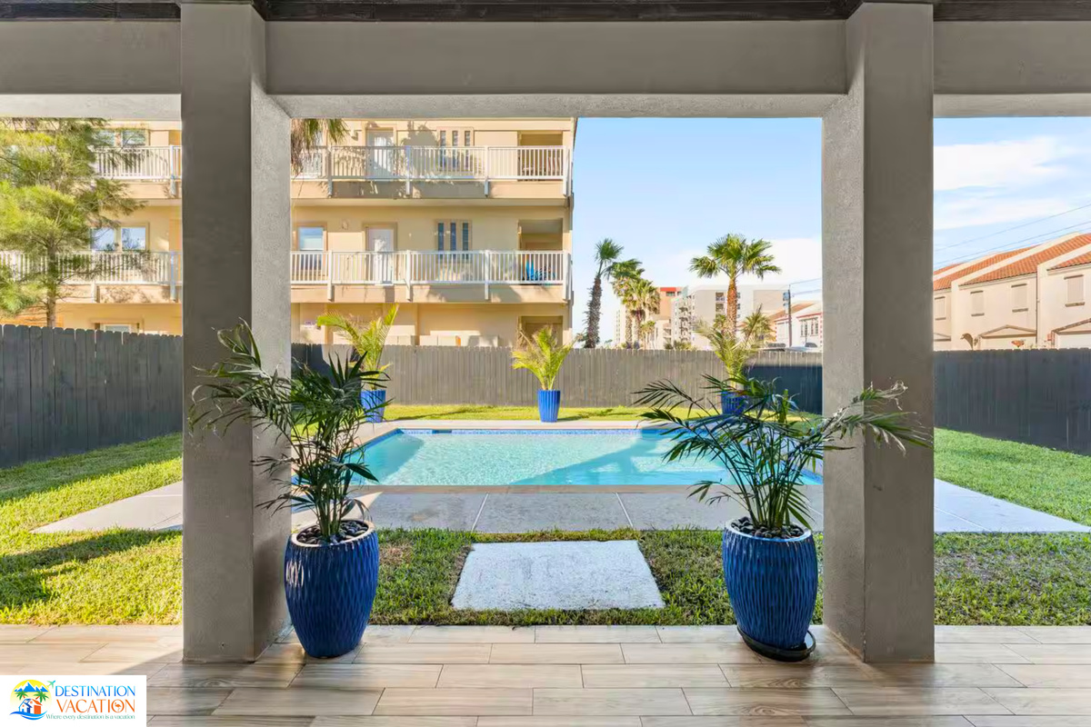 Step outside to a beautifully landscaped private retreat.