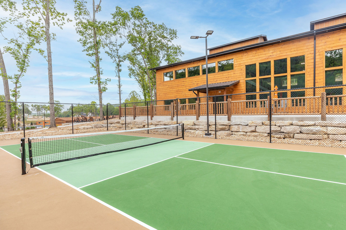 2 community pickleball courts