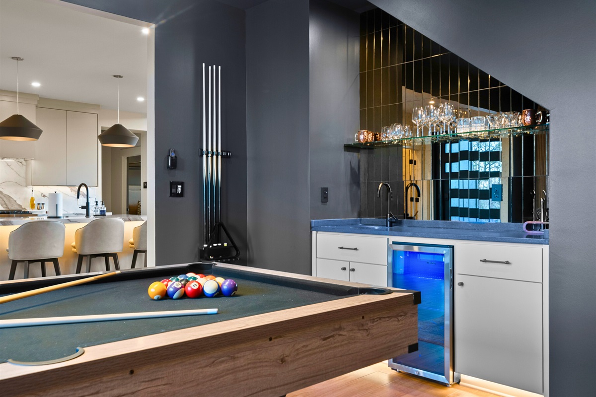 Fun is always on the schedule in this game room, where you can play, hang out, and keep the energy going long after the day&rsquo;s adventures are done.