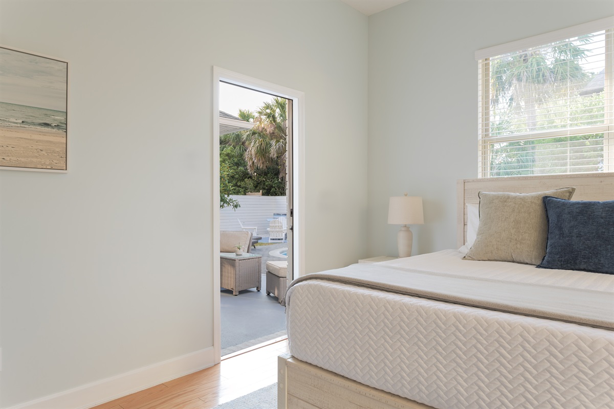 Open the door in the Primary to let in the salt air