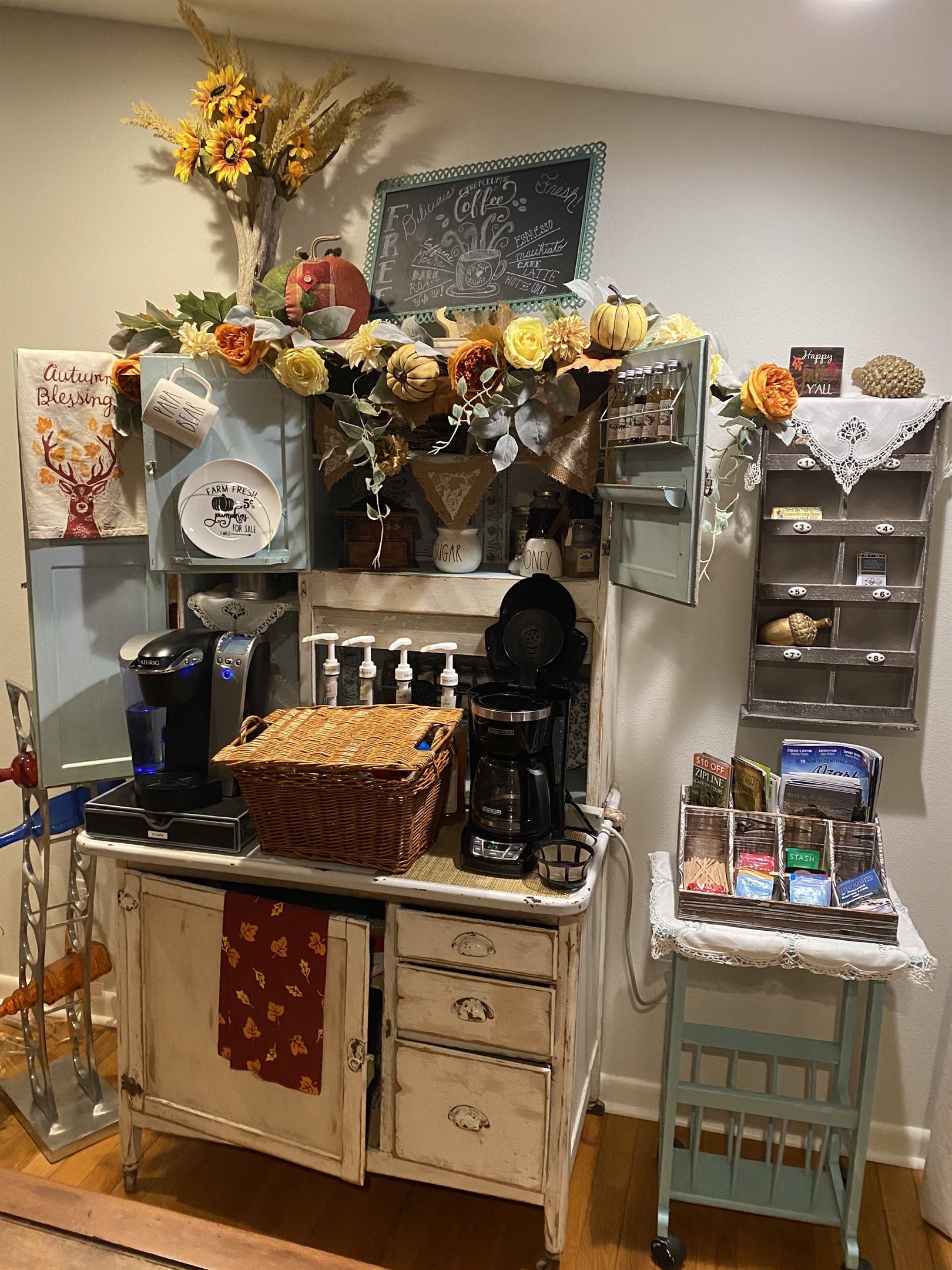 Seasonal decor upon request