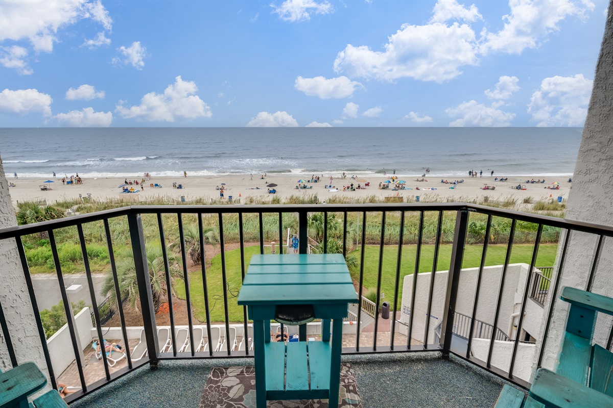 Breathtaking Views from Balcony!