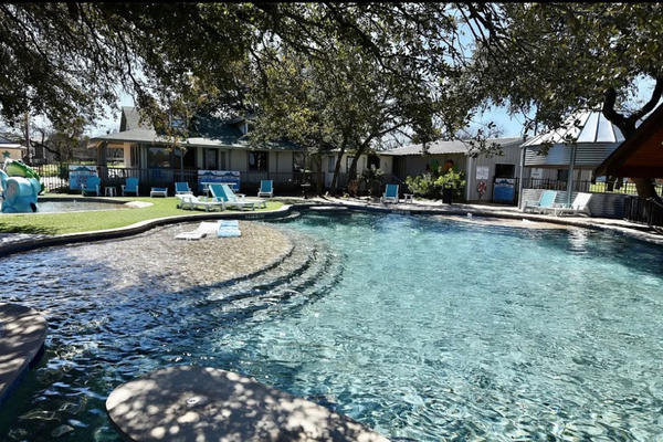 Resort style community pool. 