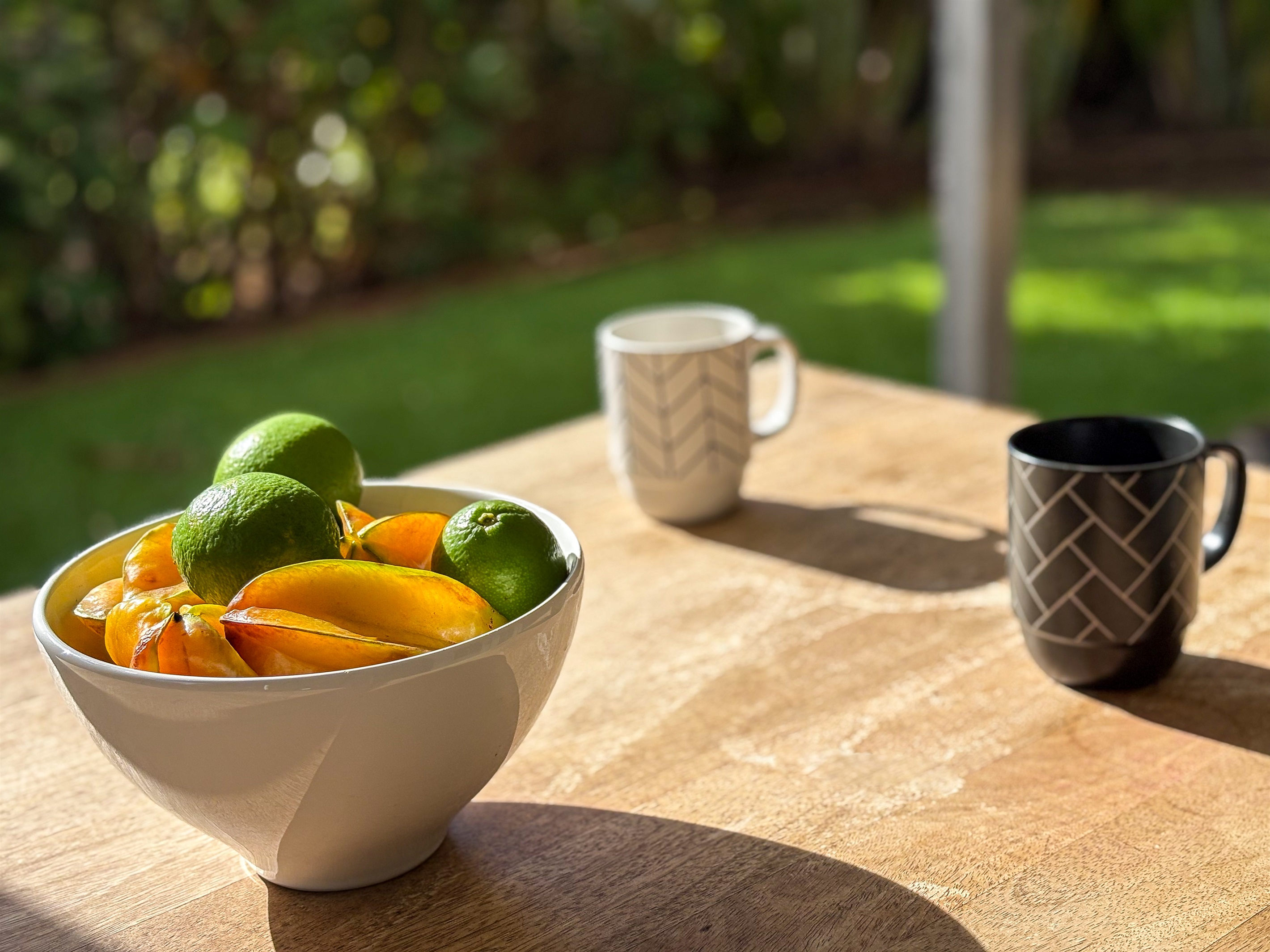 Fruit from our trees