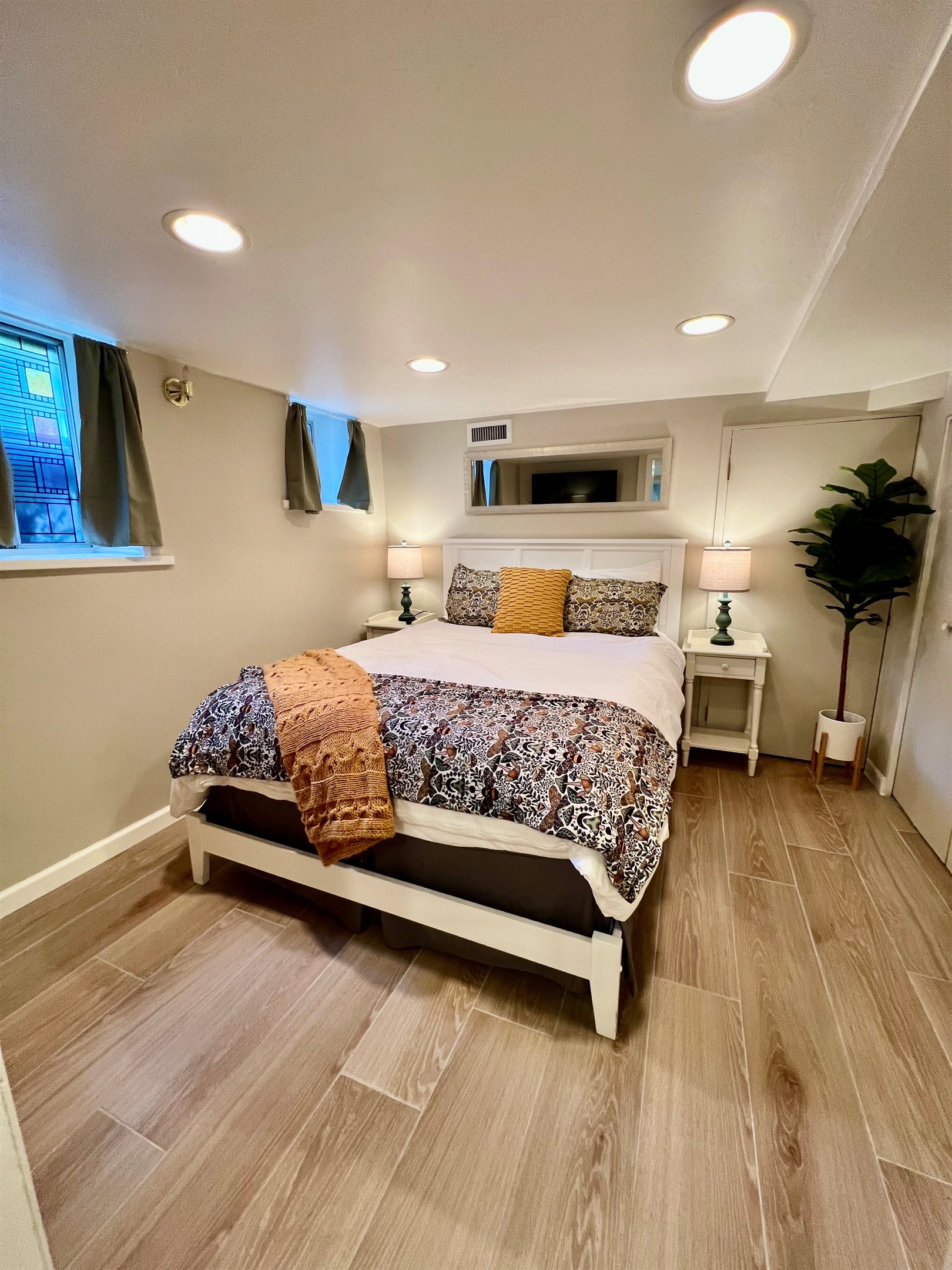 Your cozy bedroom retreat awaits. Unwind in a plush bed after a day of exploring Prescott.
