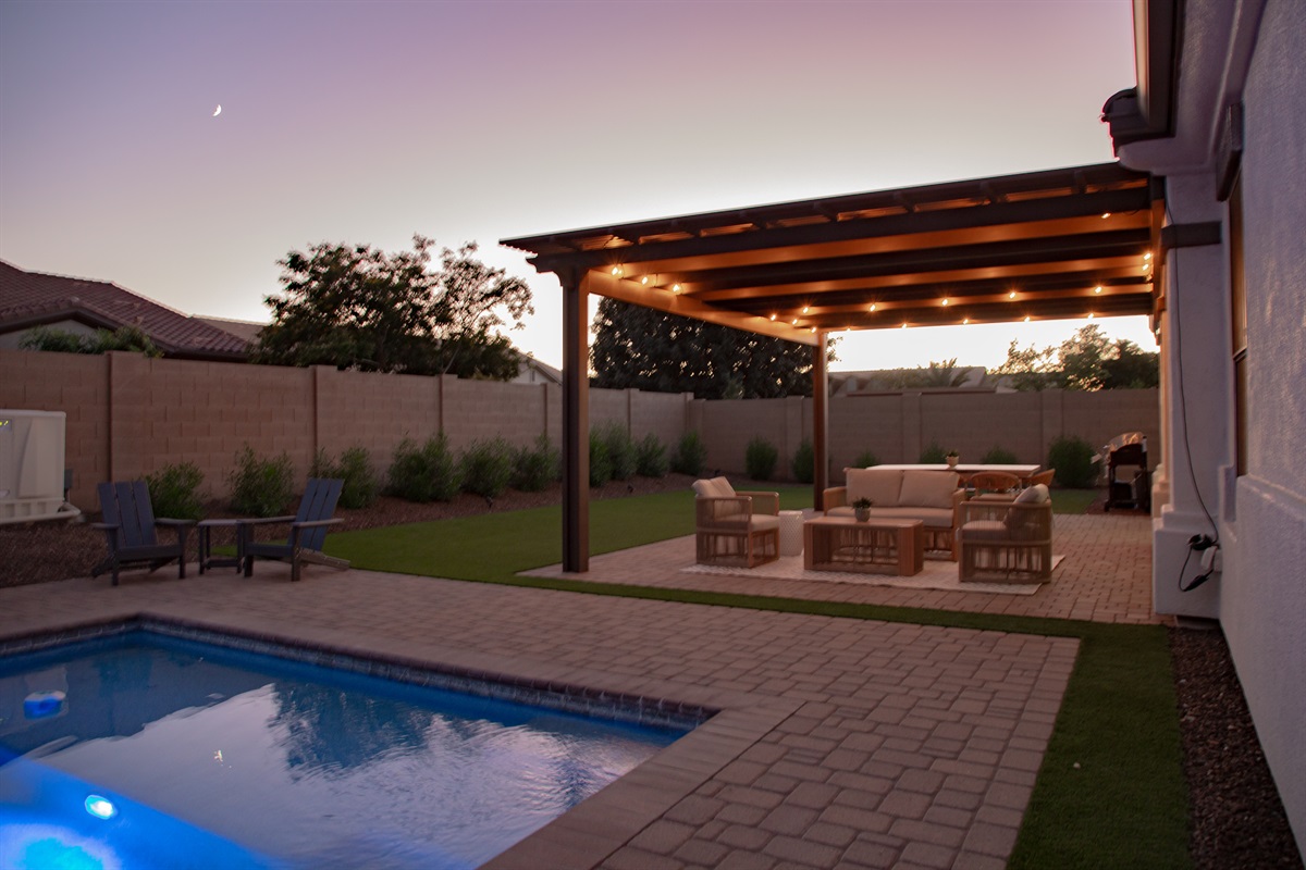 Luxe Haven Desert – 5BR • FREE Pool Heat — Luxe Haven Desert – 5BR • FREE Pool Heat | Hot Tub, Queen Creek, Arizona — photo 66