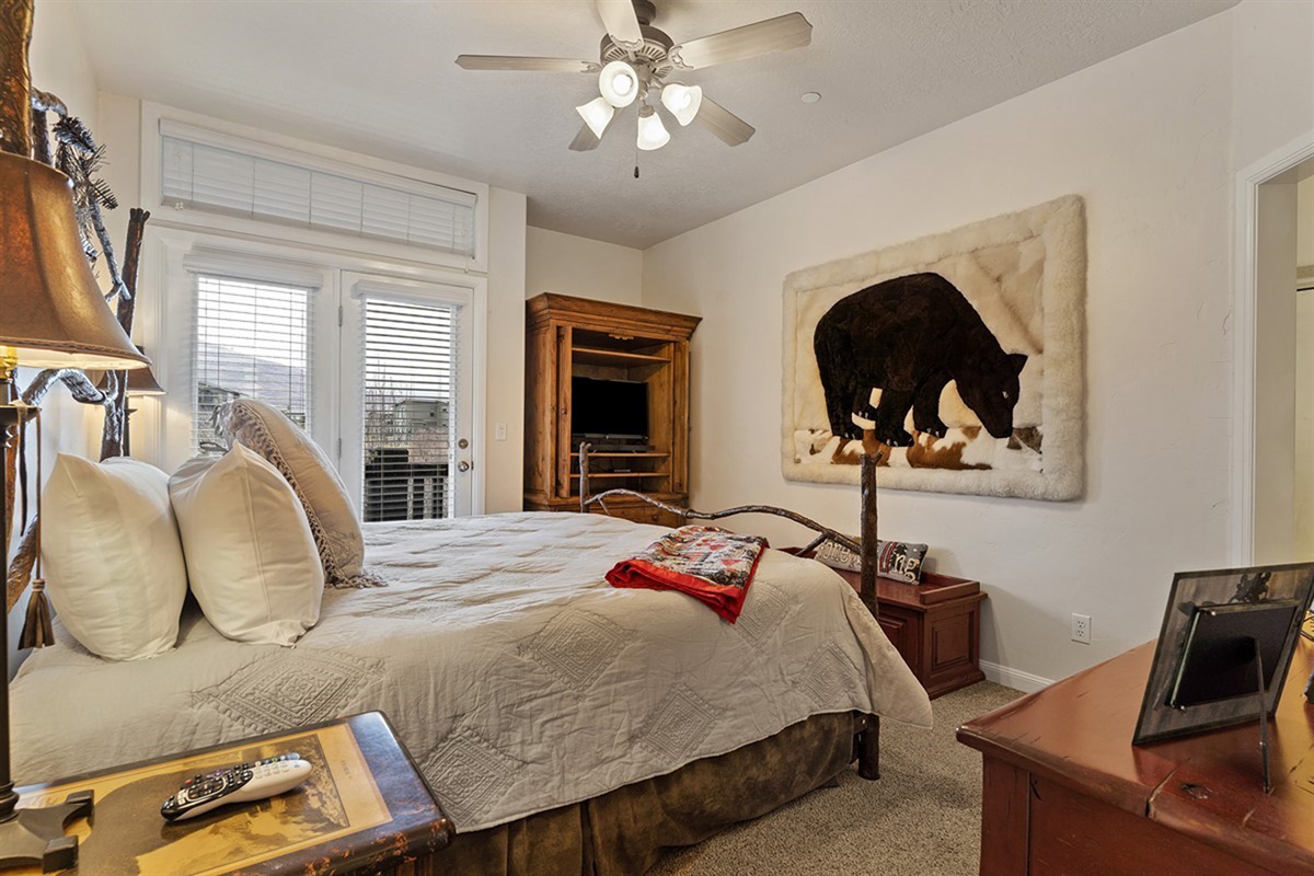 Natural light and comfortable bedding create a peaceful retreat.