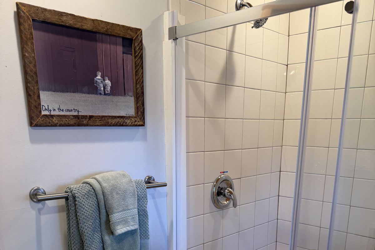 Bathroom with shower