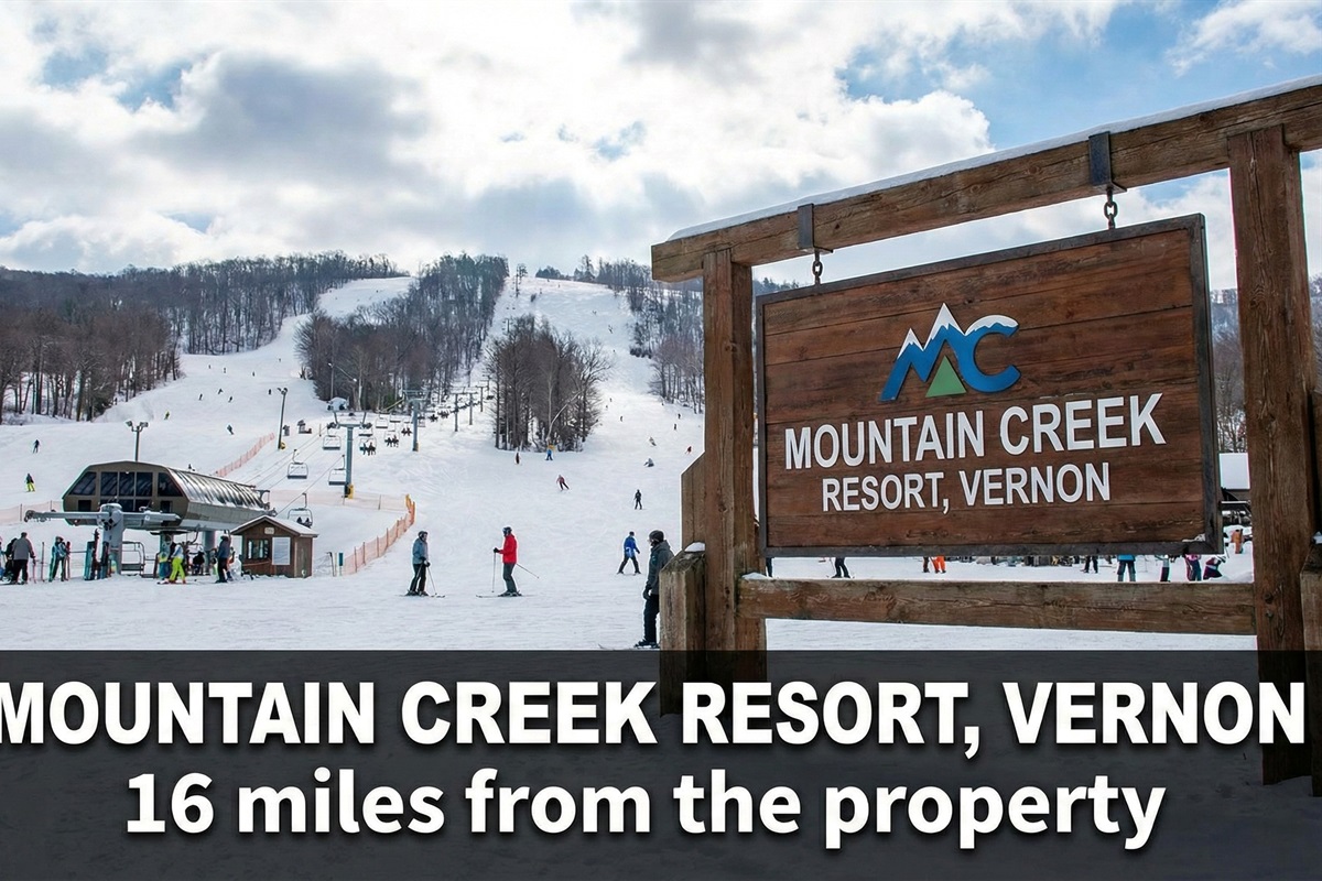 Mountain Creek ski resort 16 miles