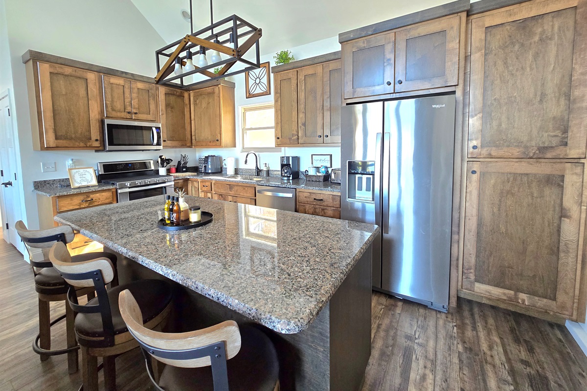 Large fridge & Pantry Cabinet