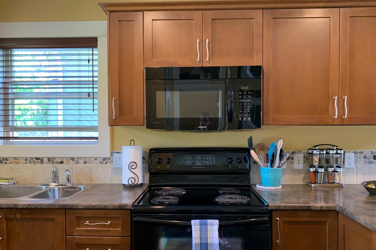 Fully equipped kitchen!