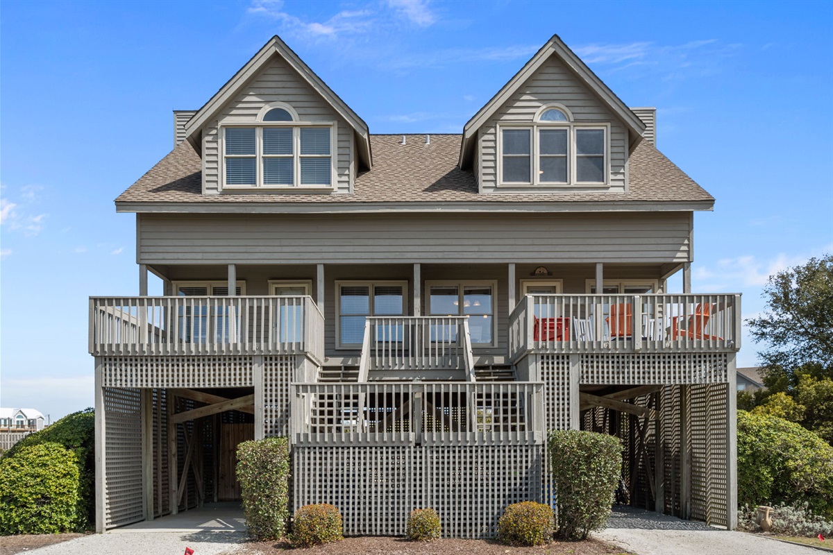 Welcome to your coastal escape, Finally Here, located on the right side🌴