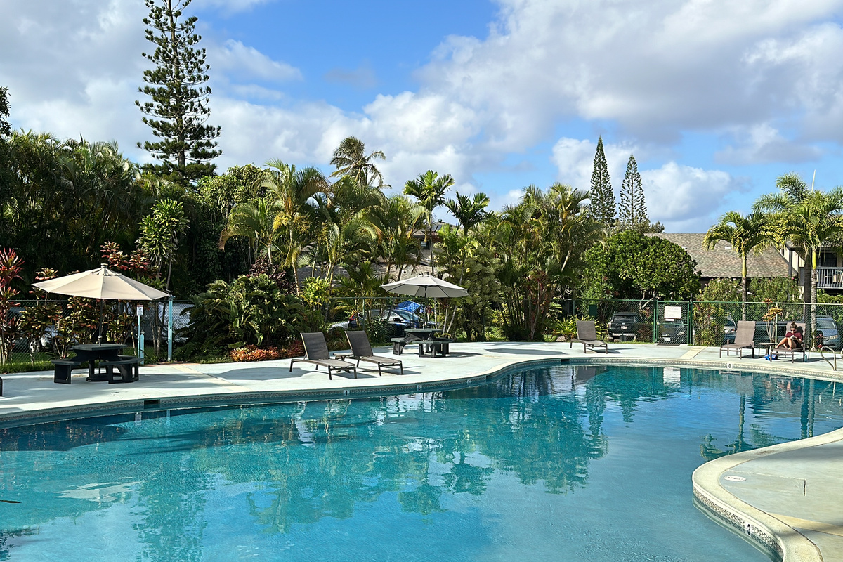Largest Condo Pool in Princeville