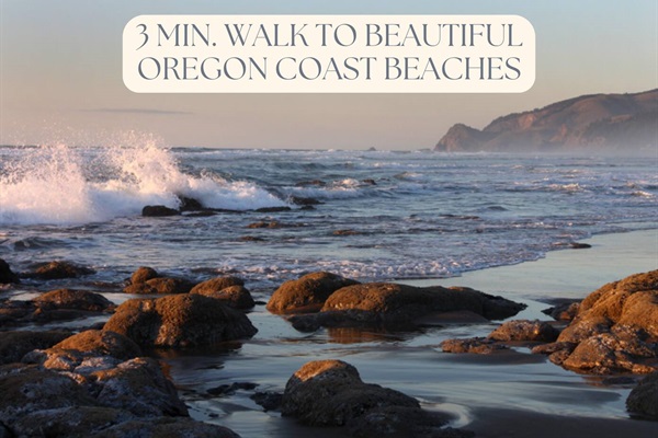 Explore our beautiful and rustic beaches! Lincoln City has 7 miles of beautiful beaches