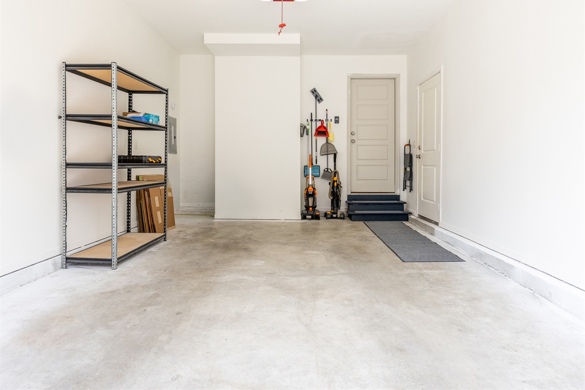 Attached garage provides convenient covered parking and direct access into the home. Additional storage space makes it easy to keep gear and belongings organized.