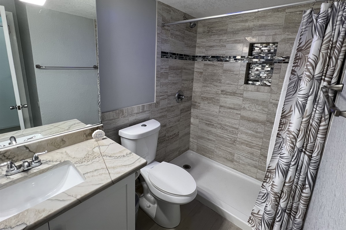 Amazing remodeled shower