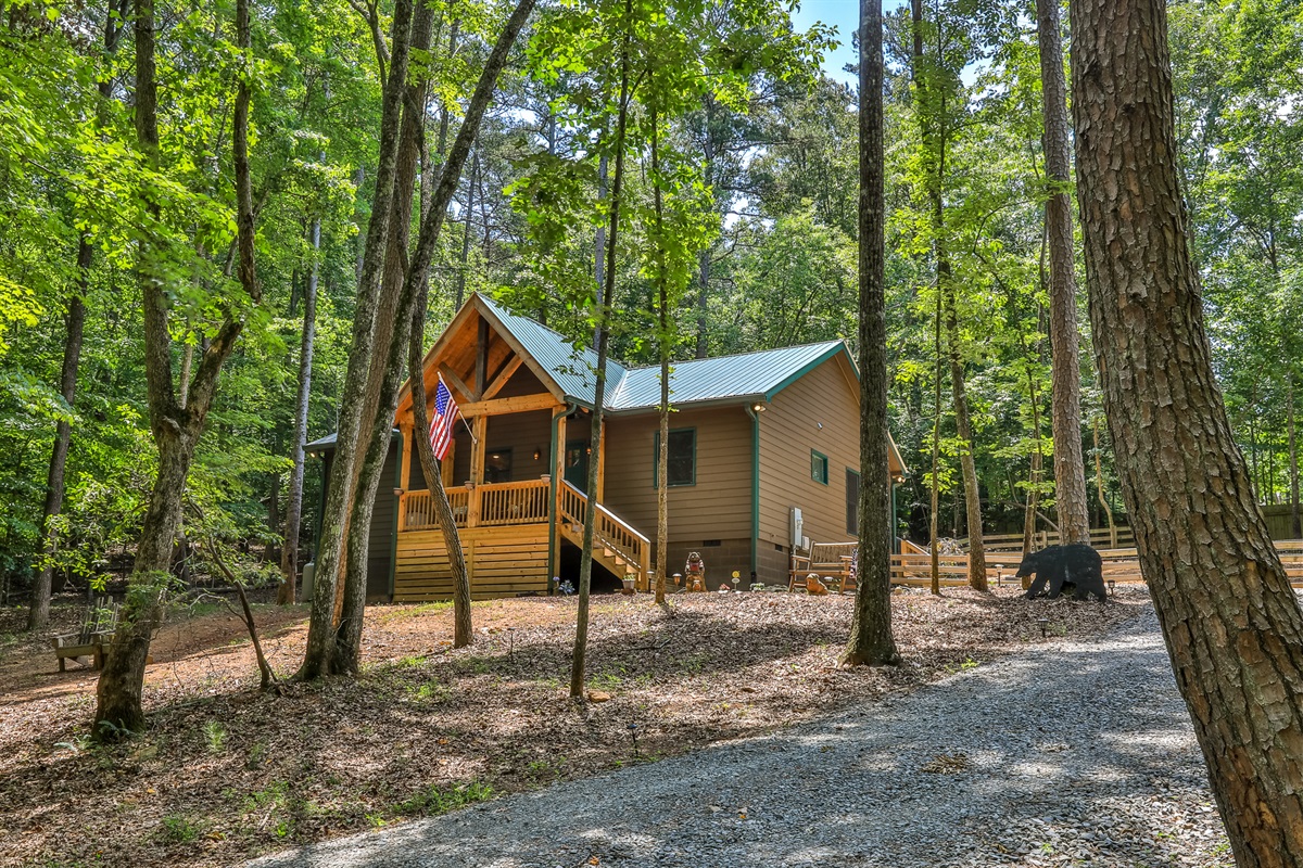 Welcome to your cozy cabin in the woods