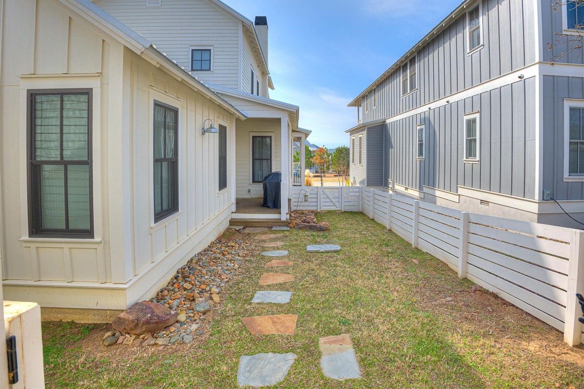 Backyard Entrance