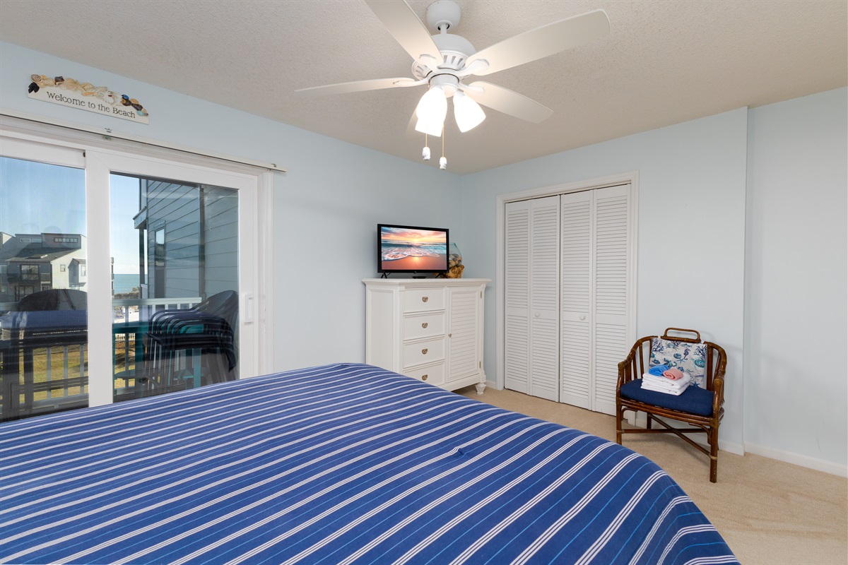 Balcony views from the bed!