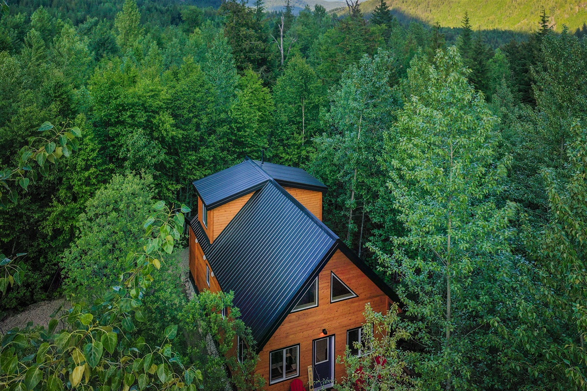 Akira Lodge - set within trees and nature 