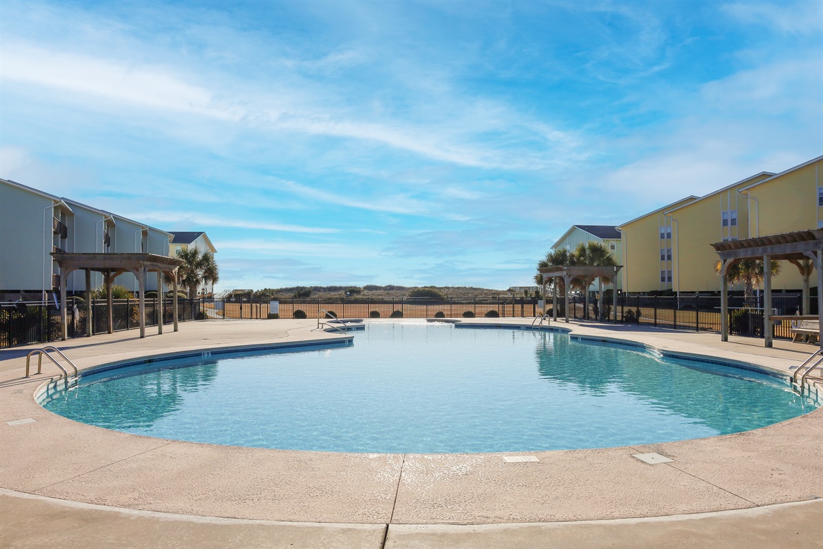 Large community pool