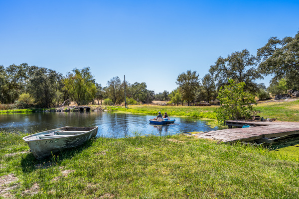 Enjoy the complimentary paddle boats, weather permitting