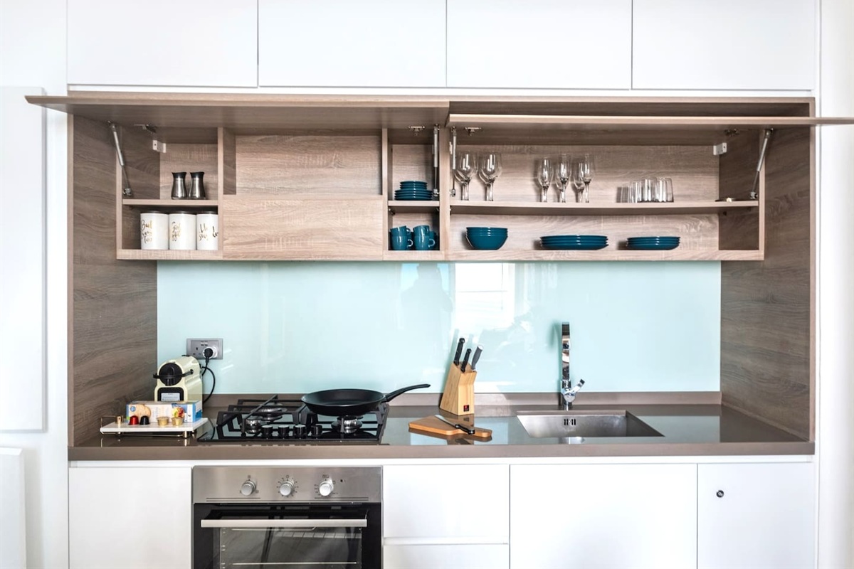Fully equipped kitchen