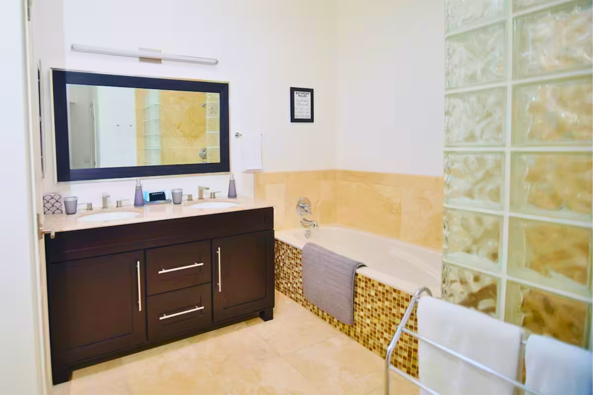 Pamper yourself in the spa quality ensuite bathroom. Custom shower or bath - your choice.