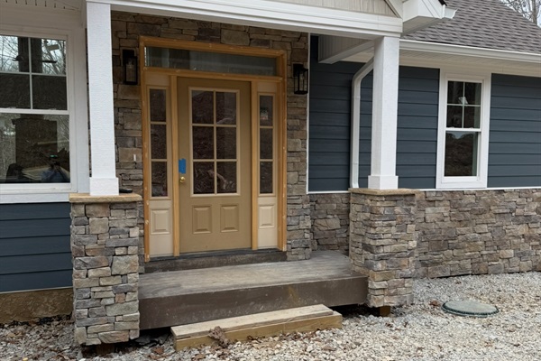 Street view construction progress – Wild Blue Reserve scheduled to open May 2026