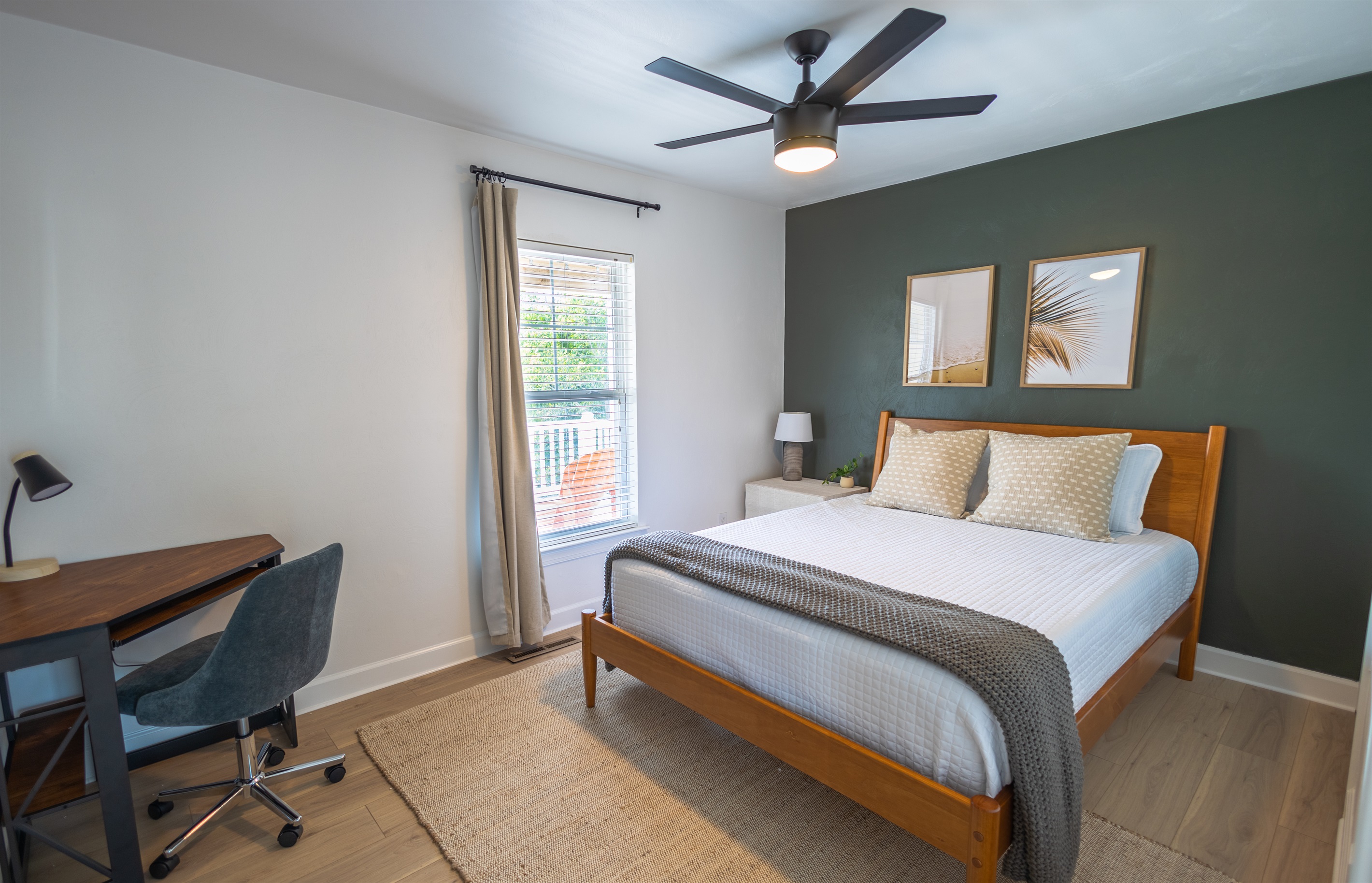 bedroom #3: 2nd floor queen