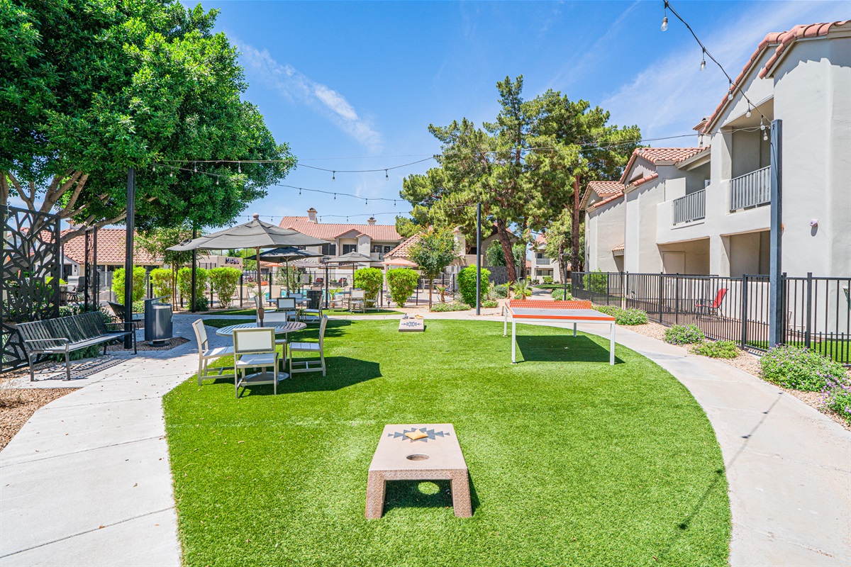 Spacious backyard perfect for families and groups