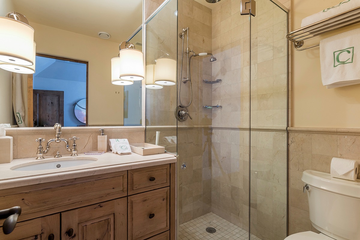 BR 3- En Suite bath with glass shower