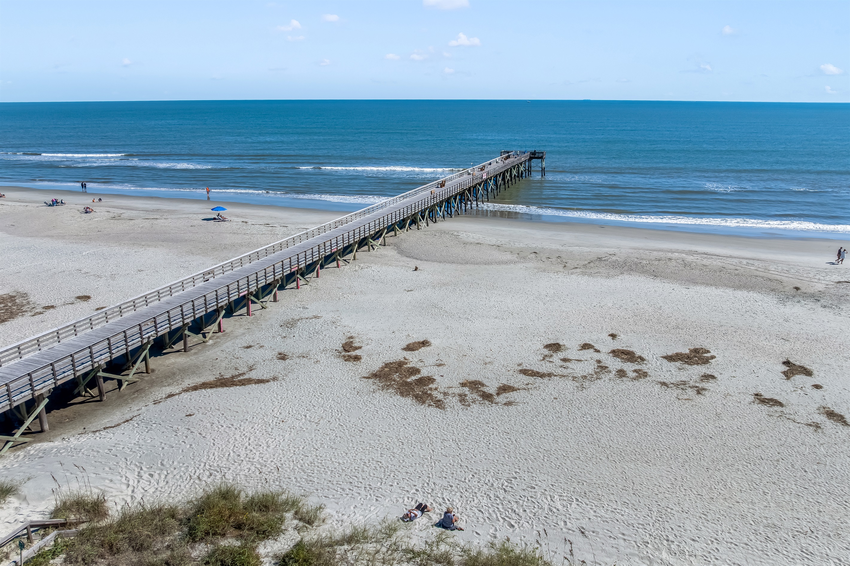 Private Pier | Beach Break | IOP Escapes Vacation Rentals | 1400 Ocean Blvd 106B, Isle of Palms SC