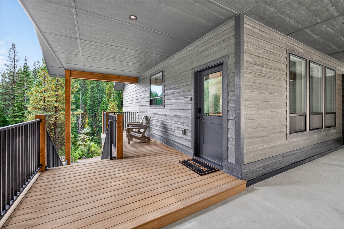 Sip your coffee here in one of the best view vantage points on the property!