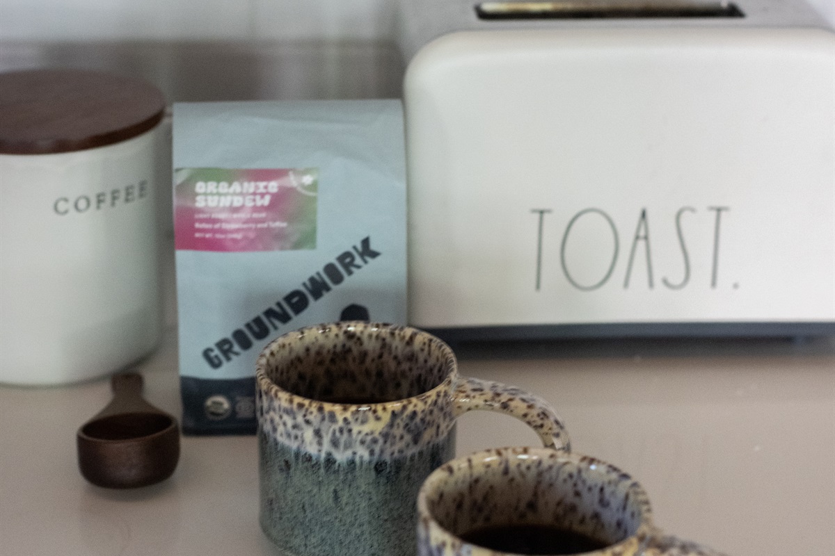 Every kitchen amenity you need.