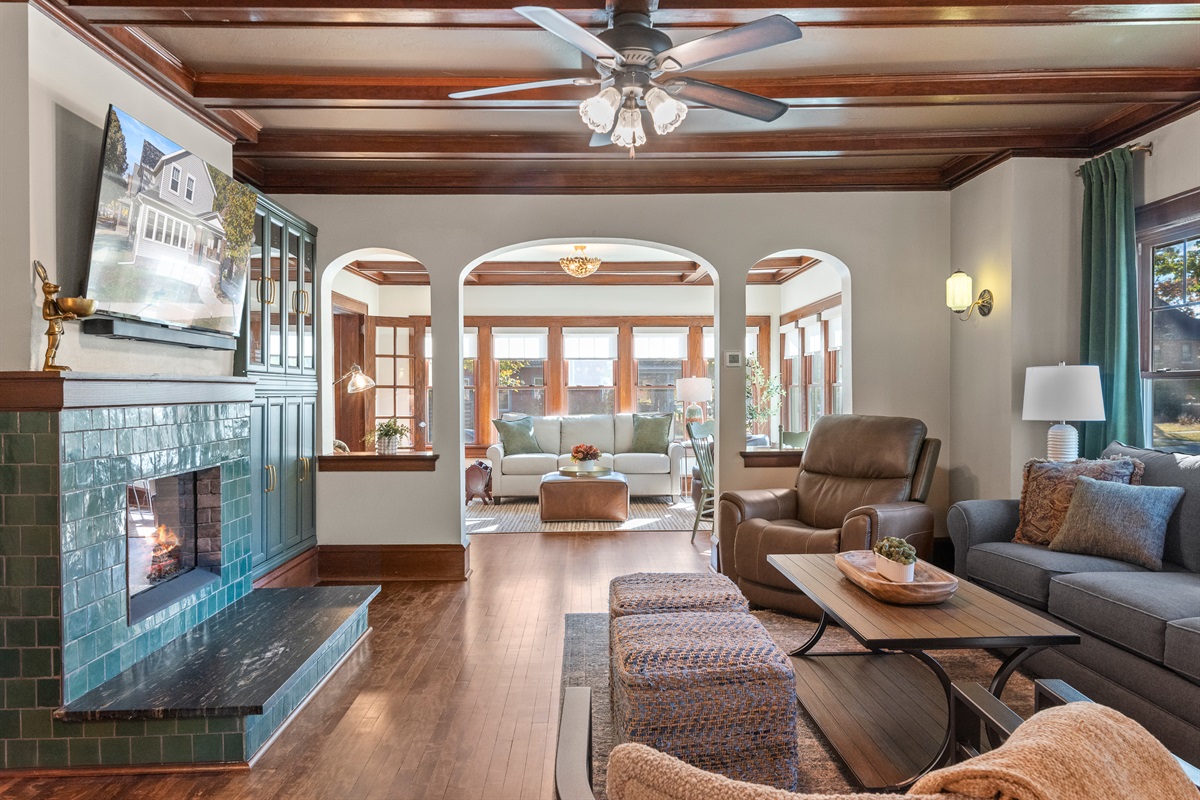 Tasteful lake inspired color palette.