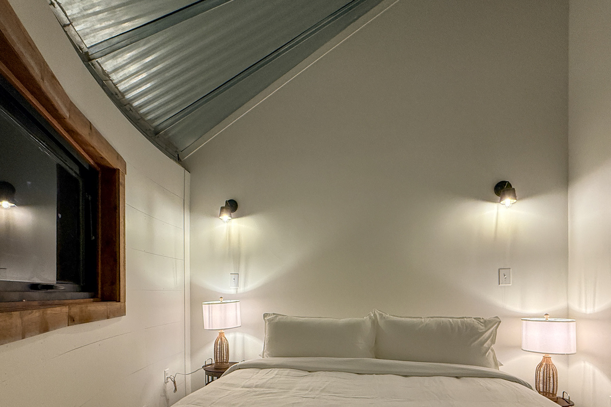 One of two king bedrooms