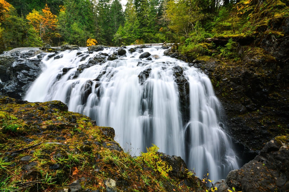 Scenic waterfall to explore nearby