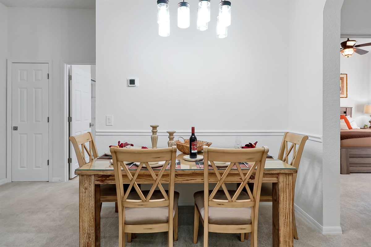 Dining area