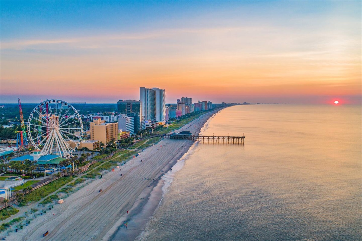Gorgeous Shoreline of Myrtle Beach