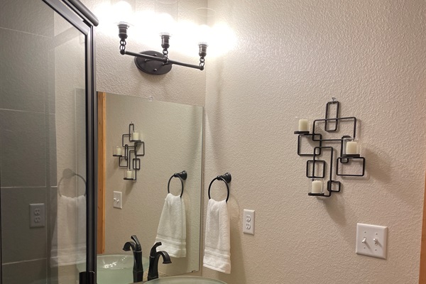 Master bathroom suite