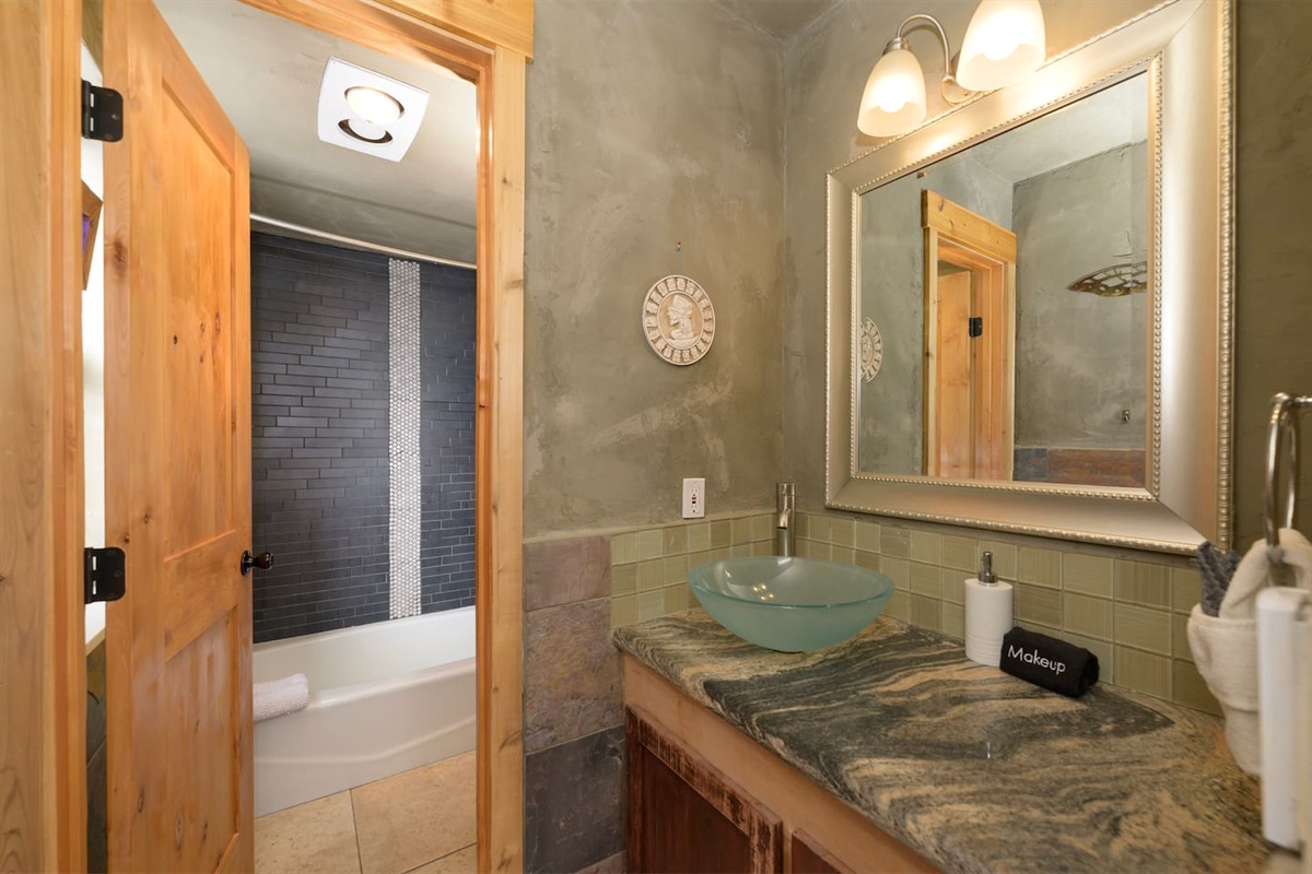 Bath attached to bedroom 4