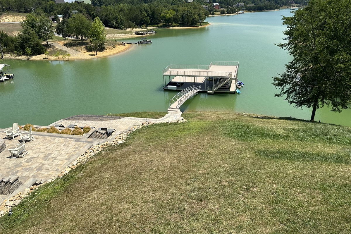 New Dock Installed July 2nd 2024