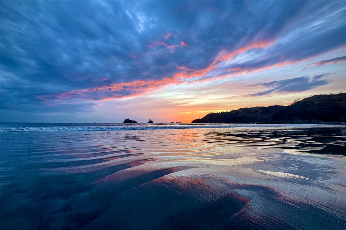 Playa Danta at dusk